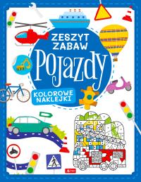 Okładka książki Pojazdy. Zeszyt zabawy - uszkodzone