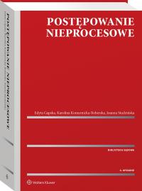 Okładka książki Postępowanie nieprocesowe