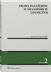 Okładka książki Prawa pasażerów w transporcie lotniczym