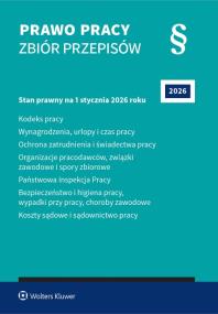 Okładka książki Prawo pracy. Zbiór przepisów. 2026