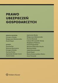 Okładka książki Prawo ubezpieczeń gospodarczych