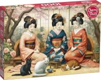 Opakowanie Puzzle 1000 CherryPazzi Springtime Tea 31407
