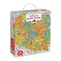 Opakowanie Puzzle 300 Odkrywcy Mapa Polski CzuCzu