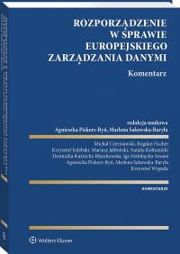 Okładka książki Rozporządzenie w sprawie europejskiego zarządzania danymi. Komentarz