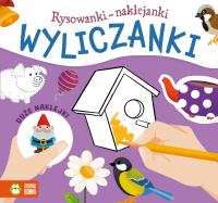 Okładka książki Rysowanki-naklejanki. Wyliczanki - uszkodzone