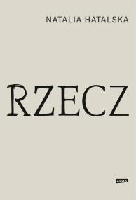Okładka książki Rzecz