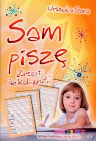 Okładka książki Sam piszę Zeszyt do kaligrafii
