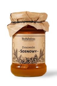 Zdjęcie produktu Skarby Roztocza Ziołomiód sosnowy 370g