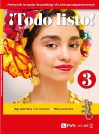 Okładka książki !Todo listo! 3 PP Podręcznik J.hiszp. PWN