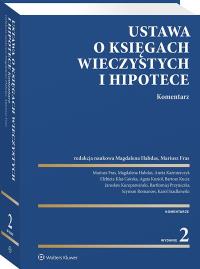 Okładka książki Ustawa o księgach wieczystych i hipotece. Komentarz