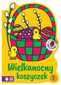 Okładka książki WIELKANOCNY KOSZYCZEK 2 WIELKANOCNE KOLOROWANKI - uszkodzone