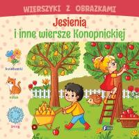 Okładka książki Wierszyki z obrazkami: jesienią i inne wiersze.. - uszkodzone