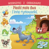 Okładka książki Wierszyki z obrazkami: pieski małe dwa i inne..