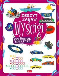Okładka książki Wyścigi. Zeszyt zabaw - uszkodzone