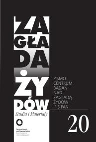 Okładka książki Zagłada Żydów nr.20