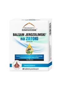 Zdjęcie produktu Zioła Bonifratrów Balsam Jerozolimski na zatoki 60 tabl