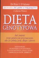 Dieta genotypowa. Autor: Peter J. DAdamo, Catherine Whitney. ZdrowePodejscie.pl Okładka książki Dieta genotypowa