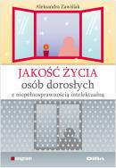 Okładka książki Jakość życia osób dorosłych z niepełnospr. intel.