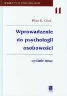 Wprowadzenie do psychologii osobowości. Autor: Piotr K. Oleś. ZdrowePodejscie.pl Okładka książki Wprowadzenie do psychologii osobowości
