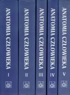 Anatomia człowieka tom 1-5. Autor: Bochenek Adam, Reicher Michał. ZdrowePodejscie.pl Okładka książki Anatomia człowieka tom 1-5
