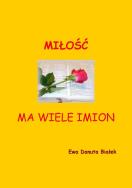 Okładka książki Miłość ma wiele imion