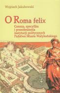Okładka książki O Roma Felix