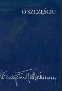 Okładka książki O szczęściu