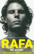 Rafa My Story. Autor: Carlin John, Nadal Rafael. ZdrowePodejscie.pl Okładka książki Rafa My Story