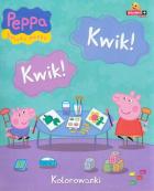 Świnka Peppa Kolorowanki - Kwik! Kwik!. Autor: praca zbiorowa. ZdrowePodejscie.pl Okładka książki Świnka Peppa Kolorowanki - Kwik! Kwik!
