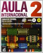 Aula Internacional 2 podręcznik +CD. Autor: Corpas Jaime, Garmendia Agustin, Soriano Carmen. ZdrowePodejscie.pl Okładka książki Aula Internacional 2 podręcznik +CD