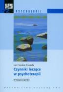 Czynniki leczące w psychoterapii. Autor: Czabała Jan Czesław. ZdrowePodejscie.pl Okładka książki Czynniki leczące w psychoterapii