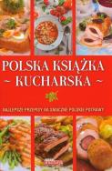 Okładka książki Polska książka kucharska czerwona
