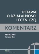 Okładka książki Ustawa o działalności leczniczej