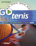 Okładka książki GO Tenis Trening z instruktorem na filmie DVD
