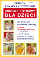 Okładka książki Porady lek. rodzinnego. Zdrowe potrawy..