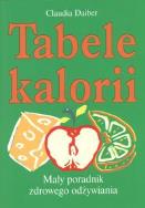 Tabele kalorii. Mały poradnik zdrowego odżywiania (kdc). Autor: Claudia Daiber. ZdrowePodejscie.pl Okładka książki Tabele kalorii. Mały poradnik zdrowego odżywiania (kdc)