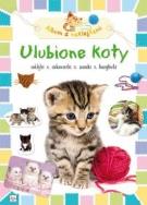 Album z naklejkami - Ulubione koty. Autor: Bator Agnieszka. ZdrowePodejscie.pl Okładka książki Album z naklejkami - Ulubione koty