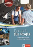 Deutsch für Profis. Branża mechaniczna. Autor: Monika Rolbiecka, Jarosław Kucharczyk. ZdrowePodejscie.pl Okładka książki Deutsch für Profis. Branża mechaniczna