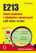 Okładka książki E213. Tabele składników i dodatków chemicznych...