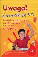 Uwaga! Koncentruję się! 2. Ćw. na koncentracje.... Autor: Hinz Magdalena. ZdrowePodejscie.pl Okładka książki Uwaga! Koncentruję się! 2. Ćw. na koncentracje...