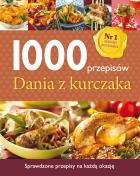 Okładka książki 1000 przepisów. Dania z kurczaka