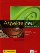 Aspekte neu Lehr und Arbeitsbuch Teil 1 B1 plus. Autor: Koithan Ute, Sieber Tanja, Schmitz Helen, Sonntag Ralf. ZdrowePodejscie.pl Okładka książki Aspekte neu Lehr und Arbeitsbuch Teil 1 B1 plus