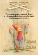 Program psychostymulacji dzieci w wieku przedszk... Autor: Krajewska Katarzyna, Franczyk Anna. ZdrowePodejscie.pl Okładka książki Program psychostymulacji dzieci w wieku przedszk..