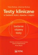 Okładka książki Testy kliniczne w badaniu kości, stawów i mięśni