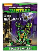 Okładka książki Wojownicze Żółwie Ninja. Zadanie: naklejanie!