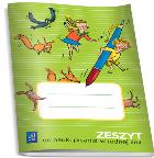 Okładka książki Zeszyt do nauki pisania w jednej linii