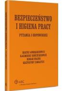 Okładka książki Bezpieczeństwo i higiena pracy