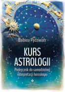 Kurs astrologii. Autor: Pędziwiatr Balbina. ZdrowePodejscie.pl Okładka książki Kurs astrologii