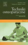 Techniki osteopatyczne Tom 2. Autor: Liem Torsten, Dobler Tobias K.. ZdrowePodejscie.pl Okładka książki Techniki osteopatyczne Tom 2