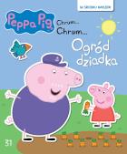 Świnka Peppa Chrum Chrum 31 Ogród dziadka. Autor: Opracowanie zbiorowe. ZdrowePodejscie.pl Okładka książki Świnka Peppa Chrum Chrum 31 Ogród dziadka